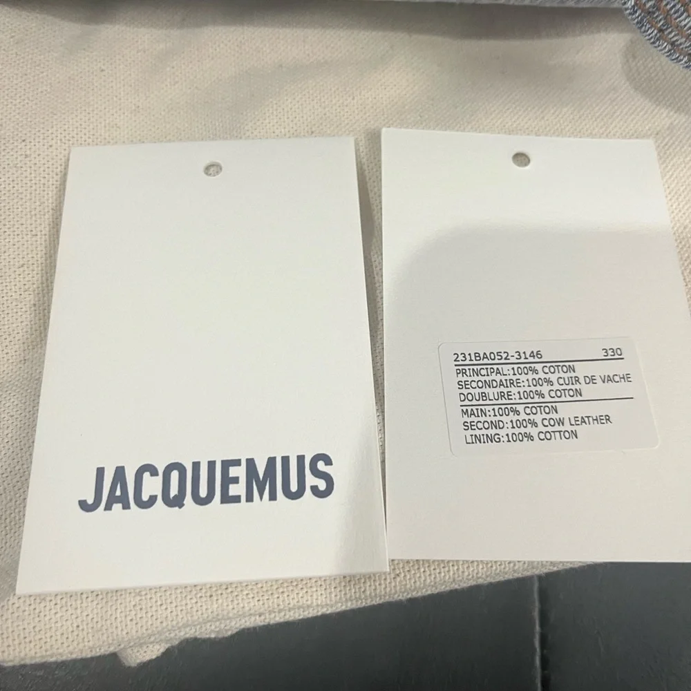 Jacquemus Blue Shoulder Bag - Picture 14 of 14